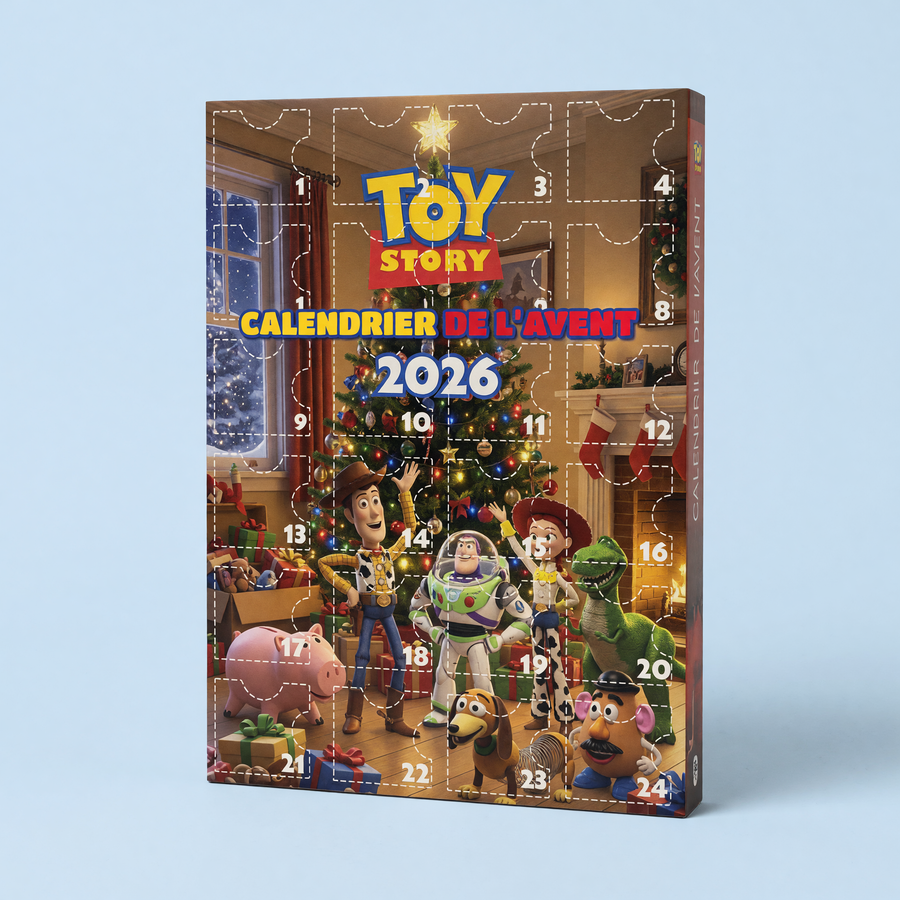 Calendrier de l'Avent ToyBox 2026, 24 cases à ouvrir